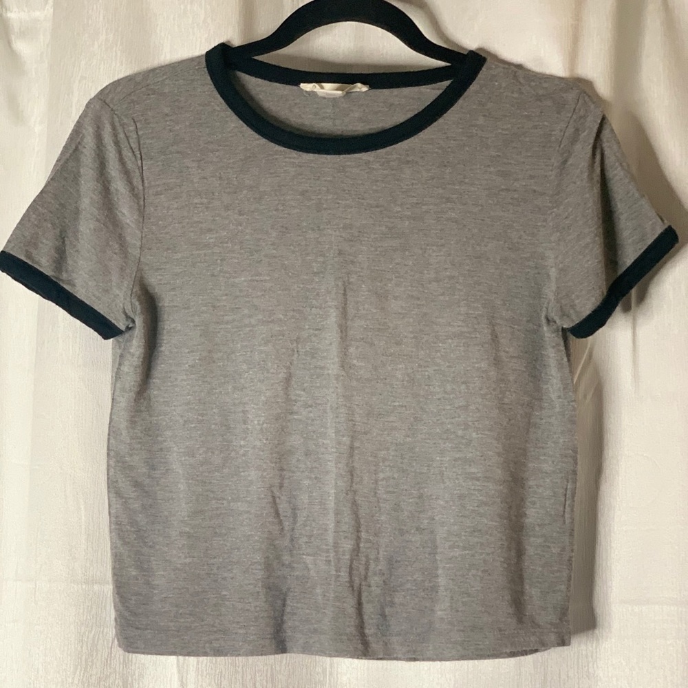 Forever 21 Grey Crop Top